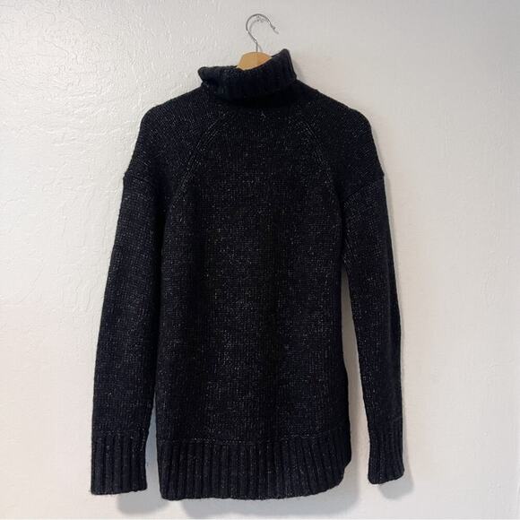 Everlane | The Cloud Turtleneck Black Speckle - Picture 8 of 10